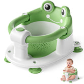 wiqins front view of bath seat showing full support and easy cleaning benefit