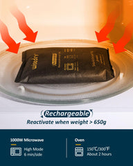 wisedry bag placed on car dashboard reducing window fog and improving visibility