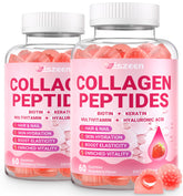 Wiszeen front packaging showing collagen gummies for easy daily use