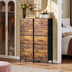 WLIVE open drawer filled with folded clothes showing organized storage benefit