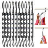 Wonder Hanger Max vista frontal del paquete mostrando ahorro de espacio