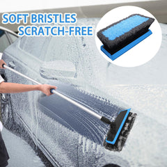 Wontolf long handle extended cleaning a roof, reaching high spots effortlessly