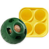 WOOF Pupsicle front packaging showing treat toy benefits and size