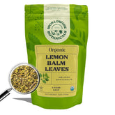 Worldwide Botanicals frente del envase mostrando hojas sueltas y etiqueta clara
