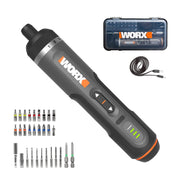 WORX WX242L front packaging showing kit and accessories for organized storage