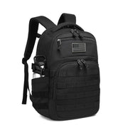 Wotony front view showing compact tactical layout and organized storage benefit
