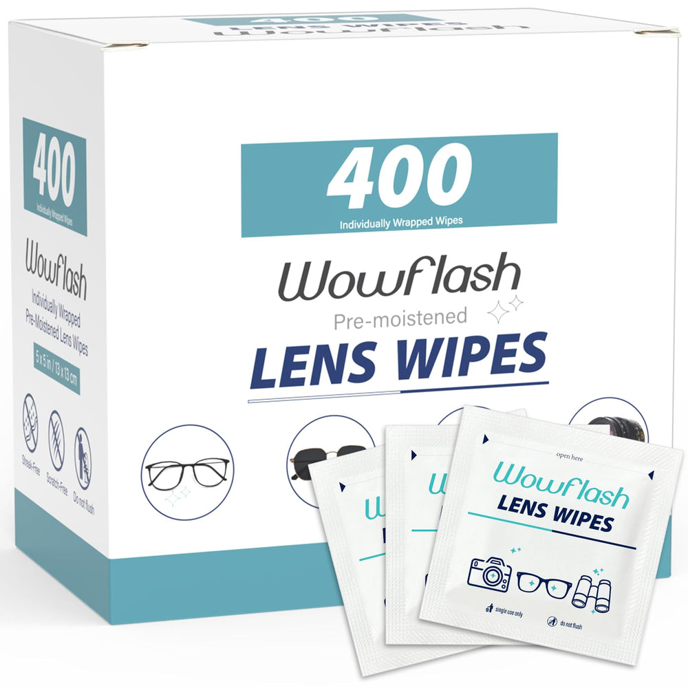Wowflash empaque frontal 400 toallitas mantiene suministro accesible