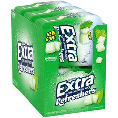 WRIGLEY'S EXTRA frente del empaque que muestra conveniencia y frescor