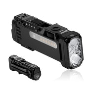 WUBEN X4 front angle showing main beam for powerful illumination