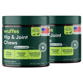 Wuffes front packaging showing 2-pack and product benefit for mobility