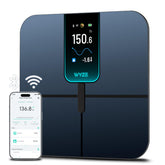 Wyze Scale Ultra vista frontal mostrando pantalla grande y lectura clara