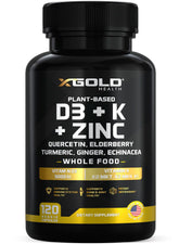 X Gold Health frontal del envase mostrando la etiqueta clara y beneficios