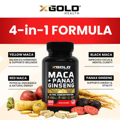 X Gold Health polvo de extracto mostrando textura y pureza