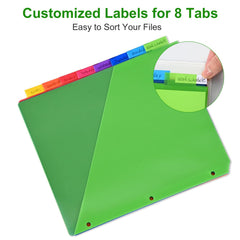 XRUNMIX pocket detail holding receipts and notes for secure loose-paper organization