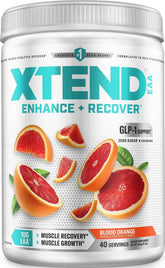 Xtend envase frontal mostrando la marca y beneficios para recuperación