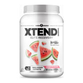 Xtend pote frontal sabor Sandía Explosion mostrando el envase y beneficios