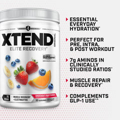 Xtend en botella durante entrenamiento, apoyo a la hidratación y rendimiento