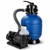 XtremepowerUS front assembled system showing compact pump and filter benefits