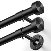 YaFex front view assembled rods showing sleek matte black finish and fit