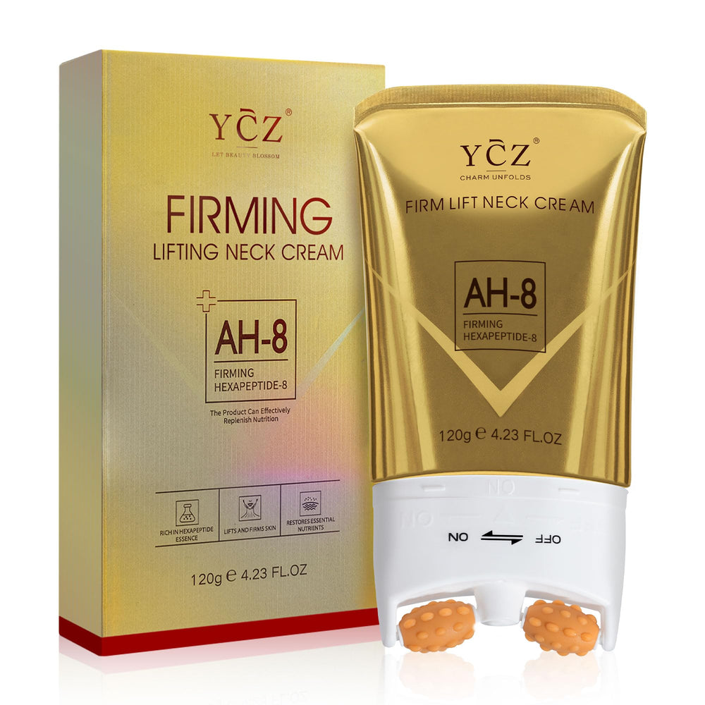 Ycz envase frontal de crema para cuello con aspecto profesional y aplicación fácil