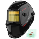 YESWELDER front view showing helmet shape and full-face protection benefit