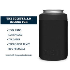 YETI Colster junta Load-and-Lock en cuarto de giro para fijar lata