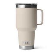 YETI Rambler front view showing Cape Taupe color and capacity benefit