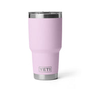 YETI Rambler front view in Cherry Blossom showing durable finish and capacity