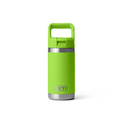 YETI Rambler Jr frontal mostrando diseño compacto y resistente