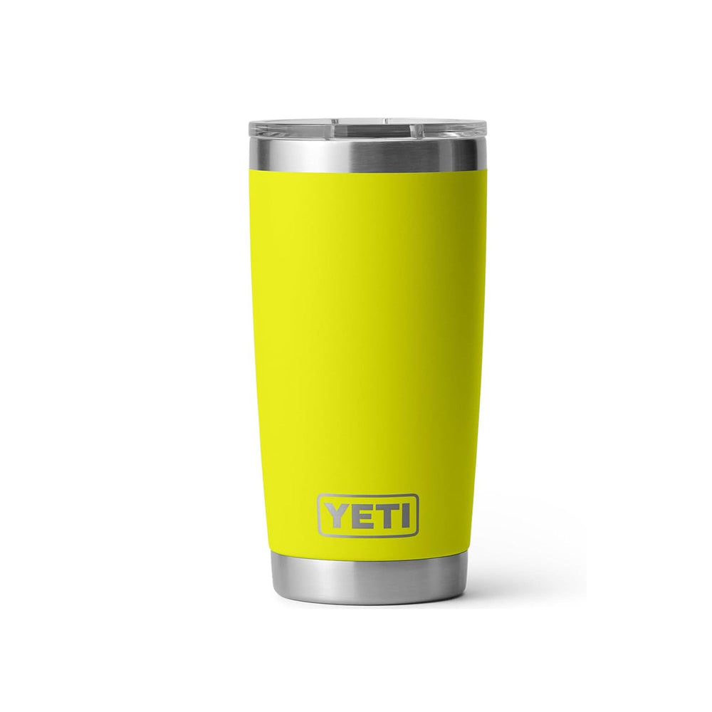 YETI Rambler vista frontal Firefly muestra durabilidad y diseño