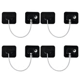 YEYA front packaging showing 4-pack locks and included keys for convenient safety