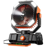 Yinenio front view showing fan and mist output for portable cooling