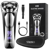 YIRISO afeitadora frontal mostrando diseño ergonómico y acabado resistente