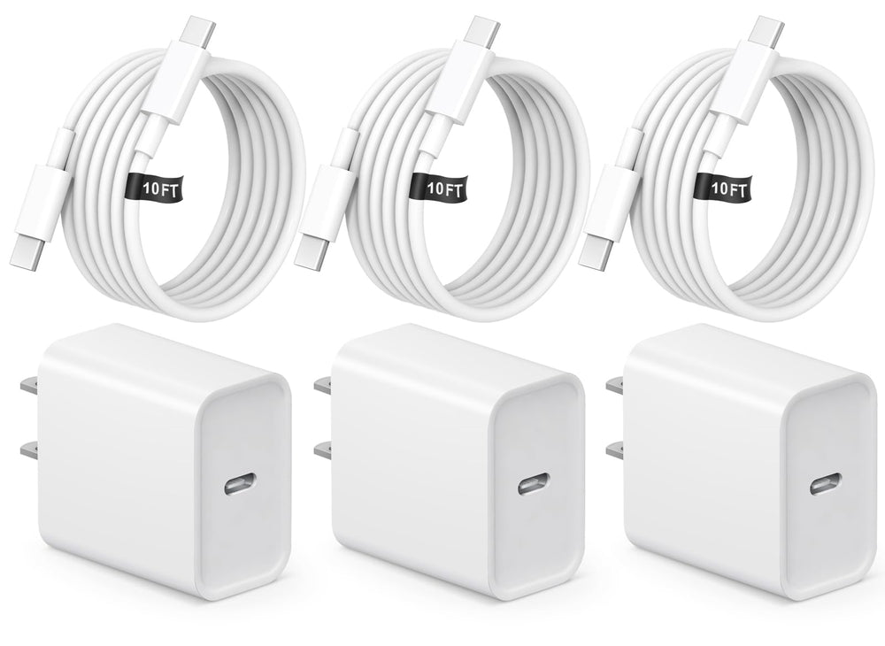 YIWEIHAPPY adaptador frontal con cable 10 FT para carga rápida segura