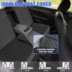Yonktoo primer plano del tejido Oxford impermeable, resistencia y limpieza