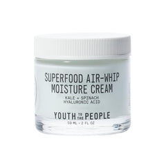 Youth To The People front packaging showing 2 oz jar and branding benefit visible protection