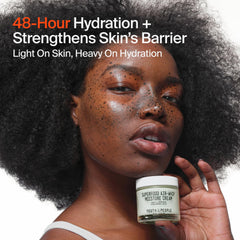 Youth To The People open jar showing whipped texture and quick-absorbing hydration benefit