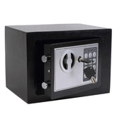 Yuanshikj front view closed safe showing compact secure design and protection