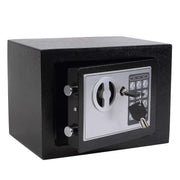 Yuanshikj front view closed safe showing compact secure design and protection