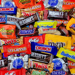 Yummy Chew detalle de piezas envueltas que facilita reparto higiénico