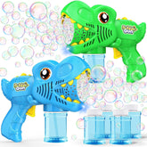 Yunaking pistola dino frontal mostrando diseño llamativo y diversión