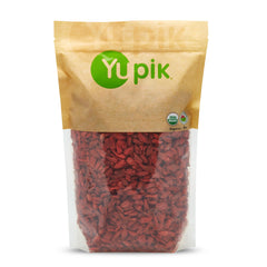 Yupik paquete frontal mostrando 2.2 lb y sello orgánico