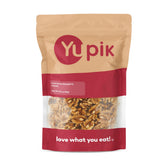 Yupik paquete frontal de nueces de California, muestra tamaño y presentación