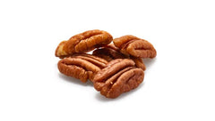 Yupik pecans in wooden bowl ready to eat for healthy snacking