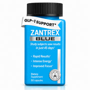 Zantrex frasco 60 cápsulas mostrado al frente y beneficio de energía