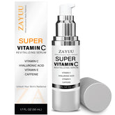 ZAYUU serum frontal mostrando envase y beneficio luminosidad