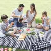ZAZE blanket front spread showing full 80x80 size and comfortable seating