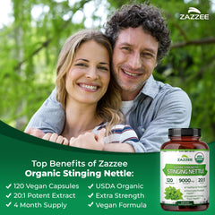Zazzee cápsula en mano para comparar tamaño y comodidad de toma