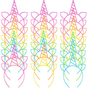 Zddaoole diademas unicornio frontal mostrando diseño alegre