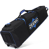 ZEEMO front view showing full-open access and wheeled convenience benefit